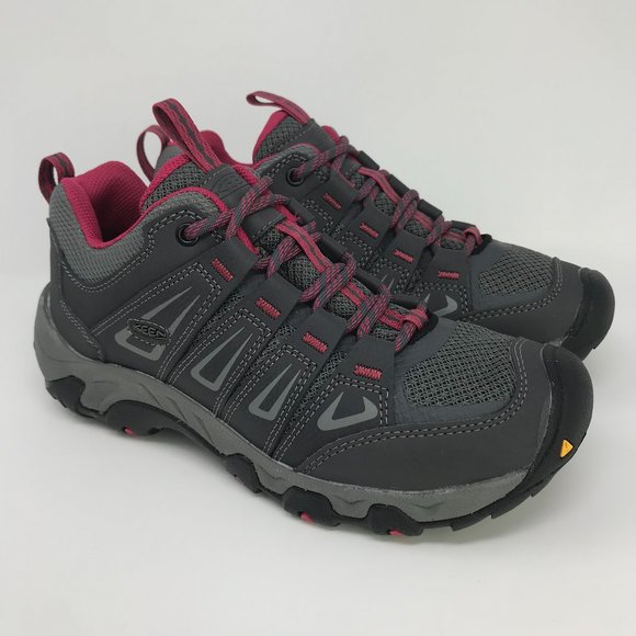 Keen Oakridge 1015364 Leather Hiking Shoes Magnet - Picture 1 of 8